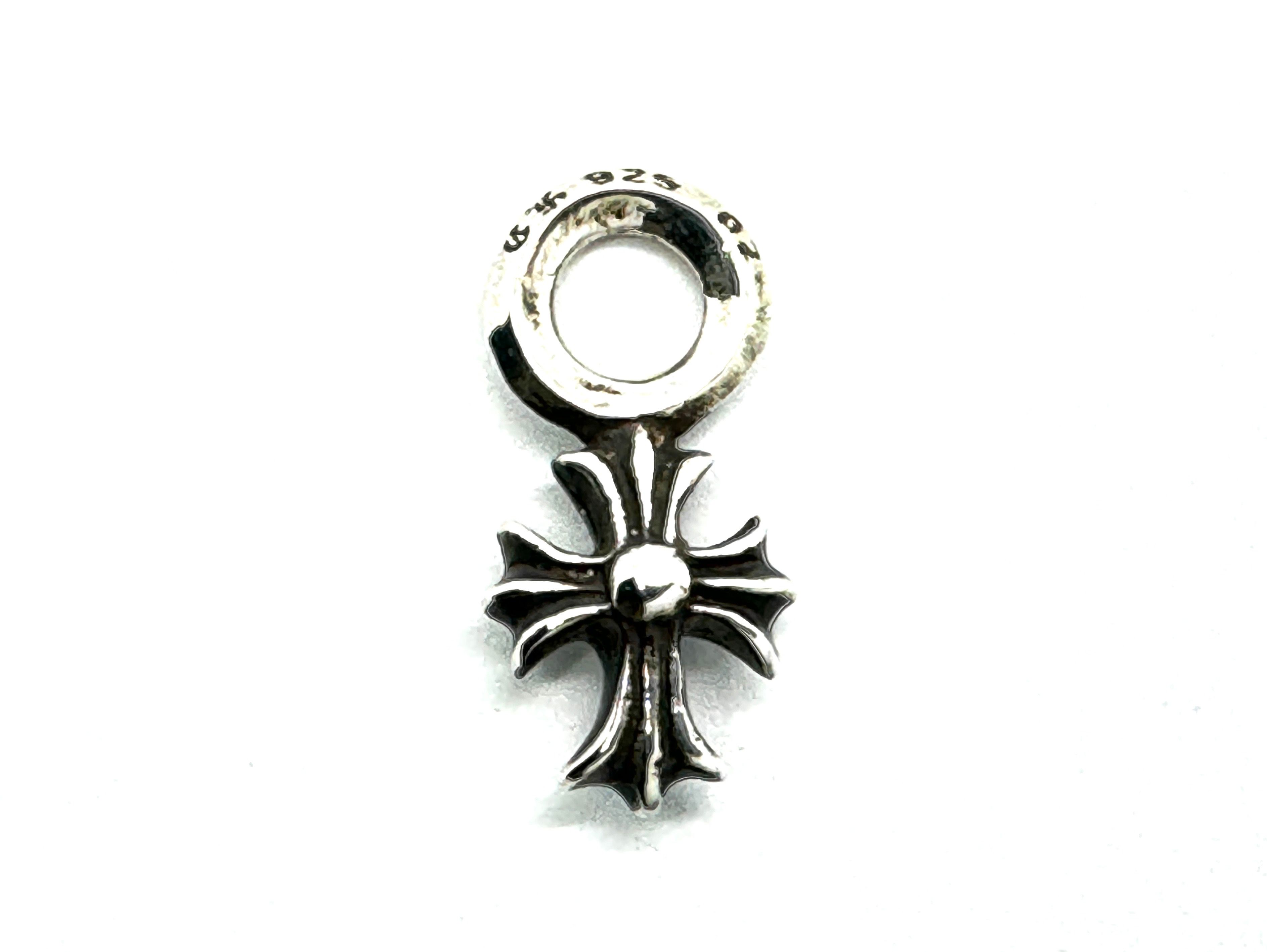 Chrome Hearts #A Stack Charm CH Cross "Silver"