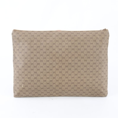 ■美品 グッチ マイクロGG 0129040282 セカンドバッグ
