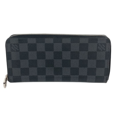 ルイヴィトン LOUIS VUITTON ジッピーウォレットヴェルティカル N63095 ダミエグラフィット ロングウォレット ラウンドファスナー 長財布 ダミエグラフィットキャンバス ブラック