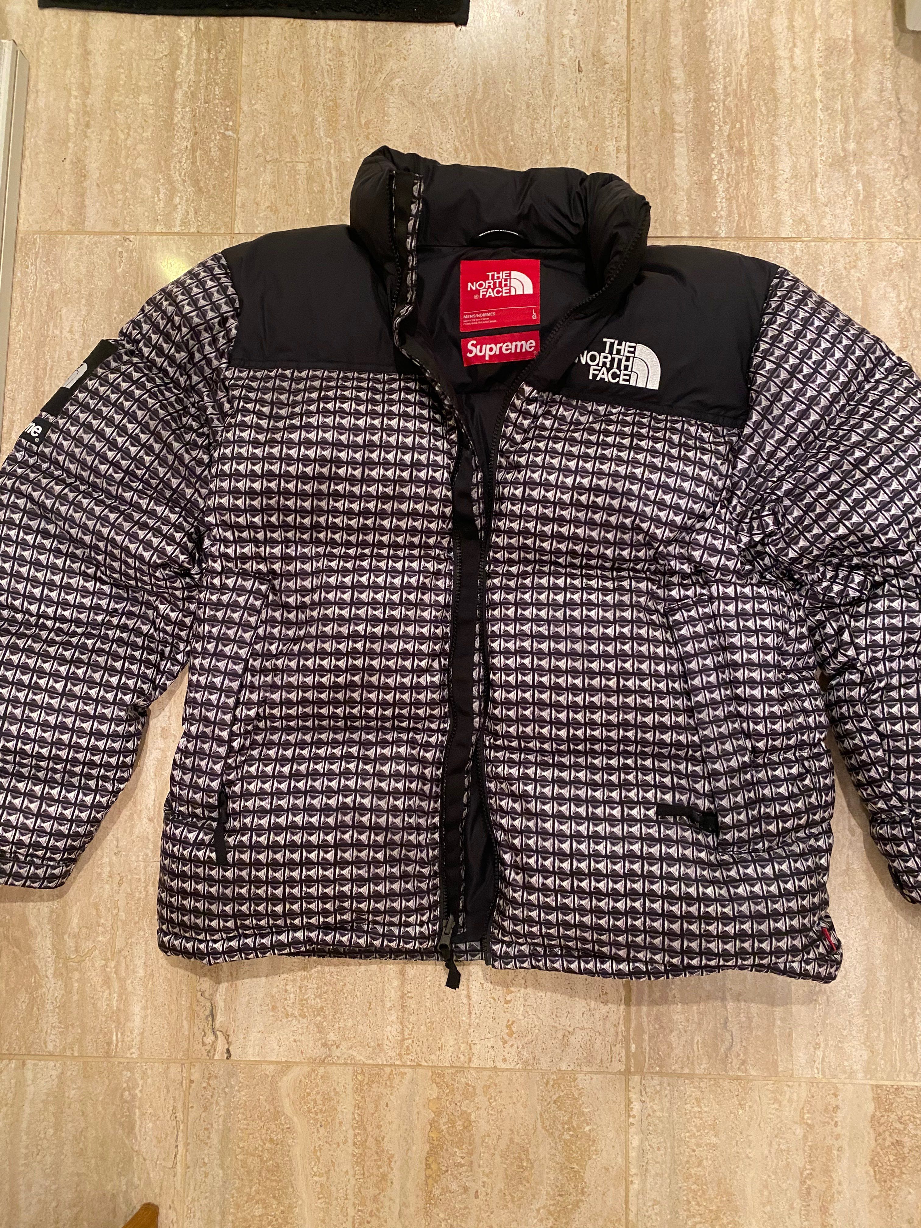 Supreme x The North Face Studded Nuptse Jacket "Black"