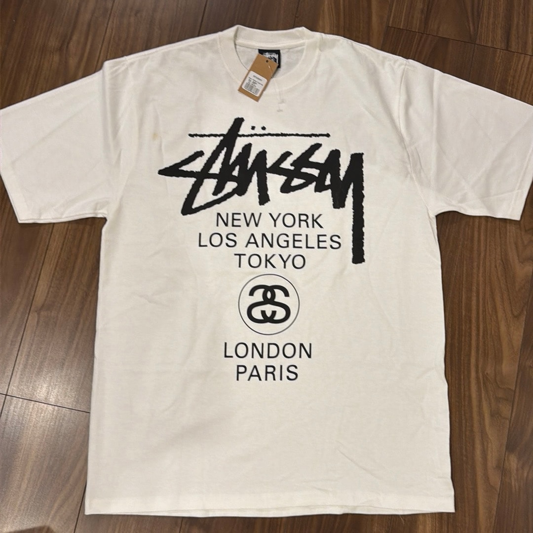 Stussy World Tour Tee "White" (2025/2026) 3903962
