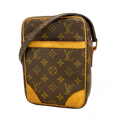 【6dc2625】ルイヴィトン ショルダーバッグ モノグラム ダヌーブ M45266 ブラウン【中古】レディース