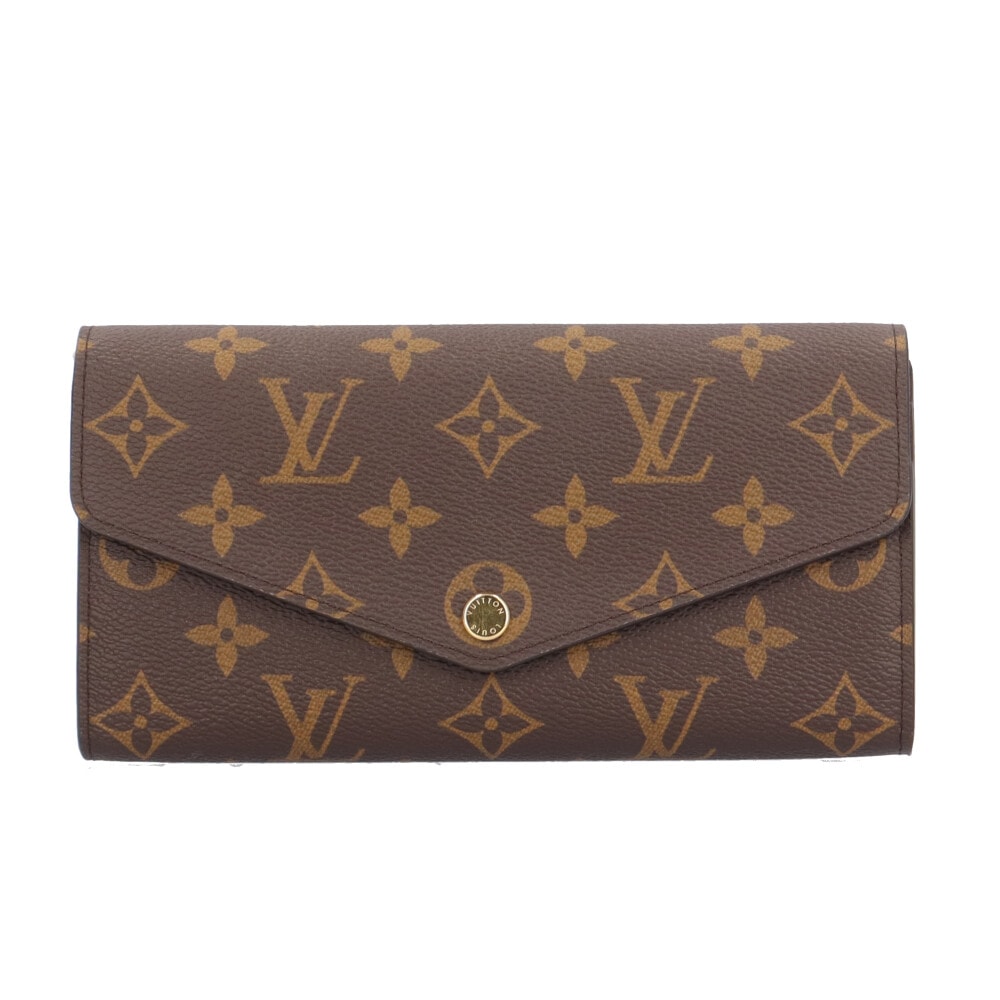 ルイヴィトン ポルトフォイユ サラ モノグラム 長財布 モノグラムキャンバス M60531 ユニセックス LOUIS VUITTON  中古