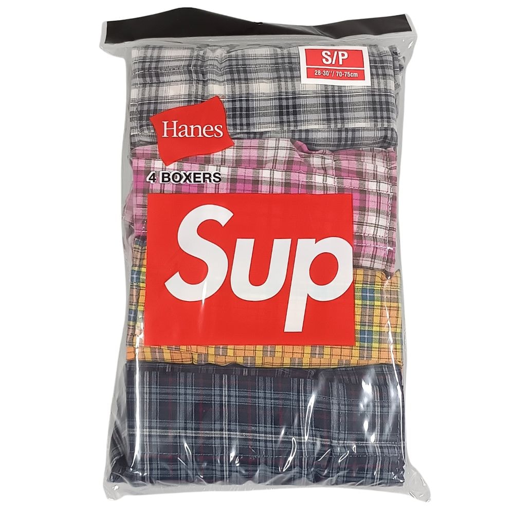 SUPREME シュプリーム 26AW HANES PLAID BOXERS (4 PACK) 45206