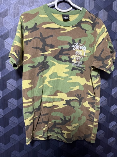 Stussy x Our Legacy Work Shop Surfman Tee Pigment Dyed "Camo"