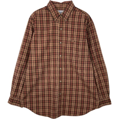 古着 カーハート Carhartt チェック柄 長袖 ボタンダウン ワークシャツ メンズL相当/eaa642869