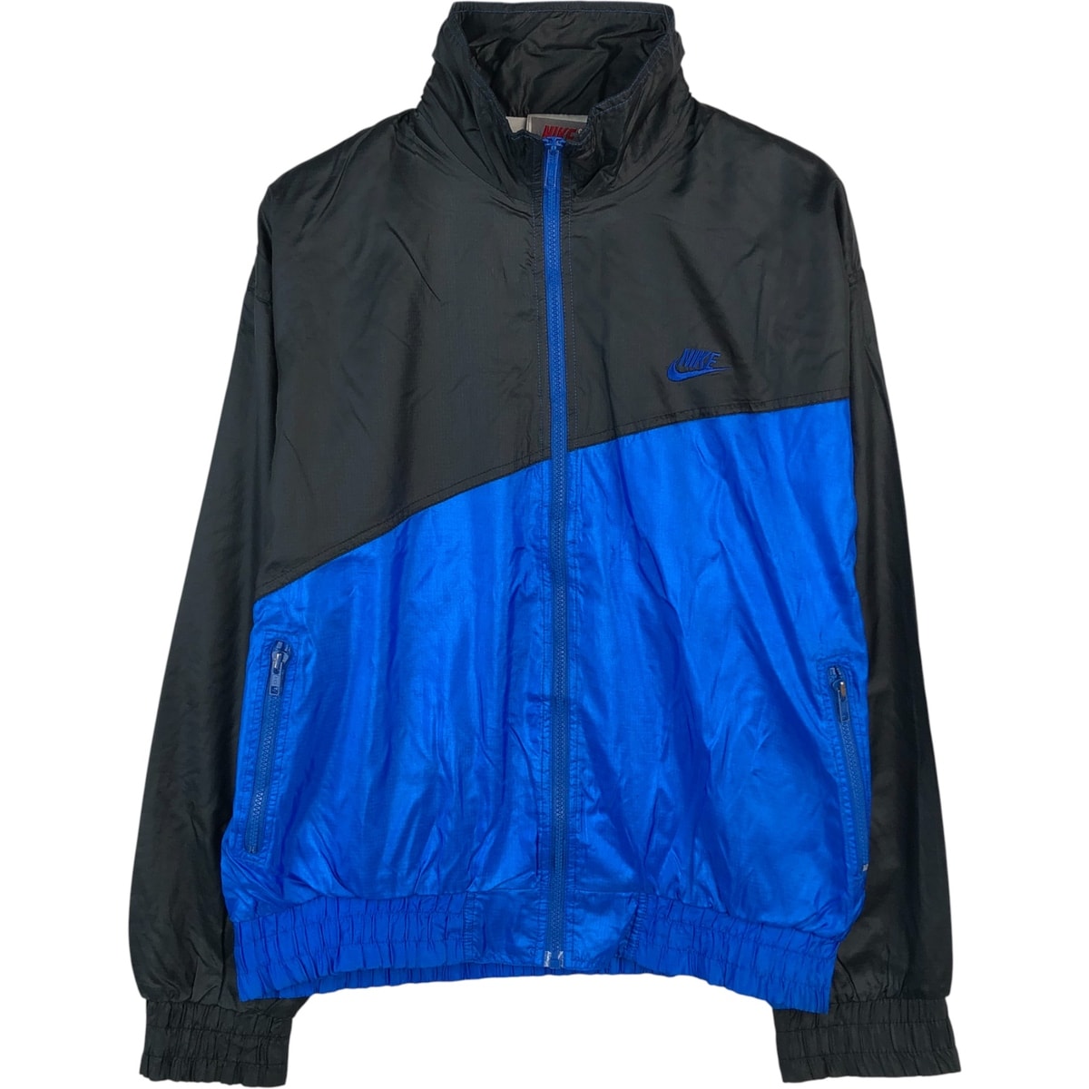 古着 90年代 ナイキ NIKE 銀タグ リップストップ ウインドブレーカー メンズM相当 ヴィンテージ/eaa611916