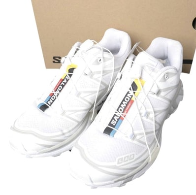 新品 SALOMON サロモン XT-6 L4125290024 US6(24cm) White スニーカー シューズ g27245