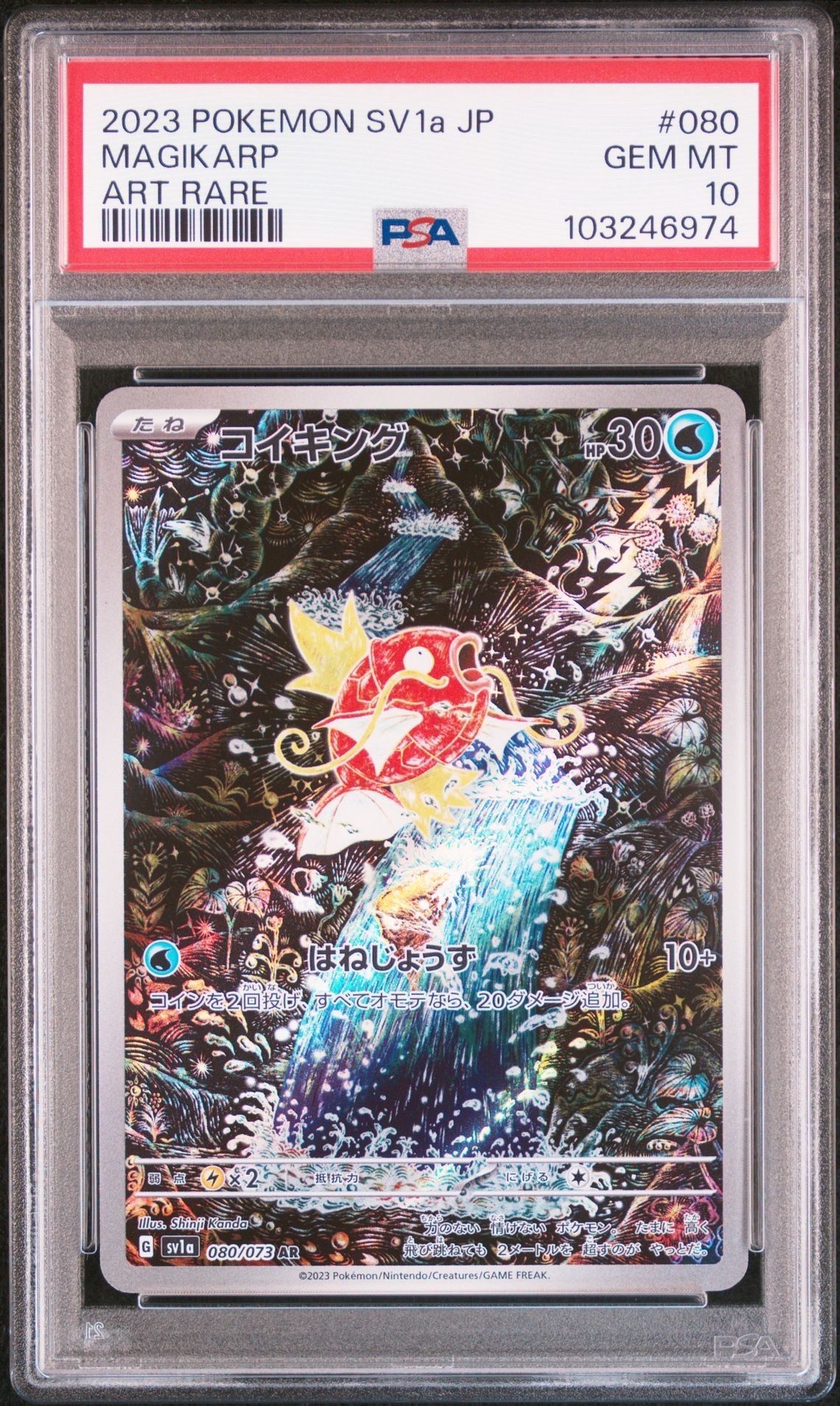 コイキング AR[SV1a 080/073](スカーレット&バイオレット 拡張パック「トリプレットビート」)