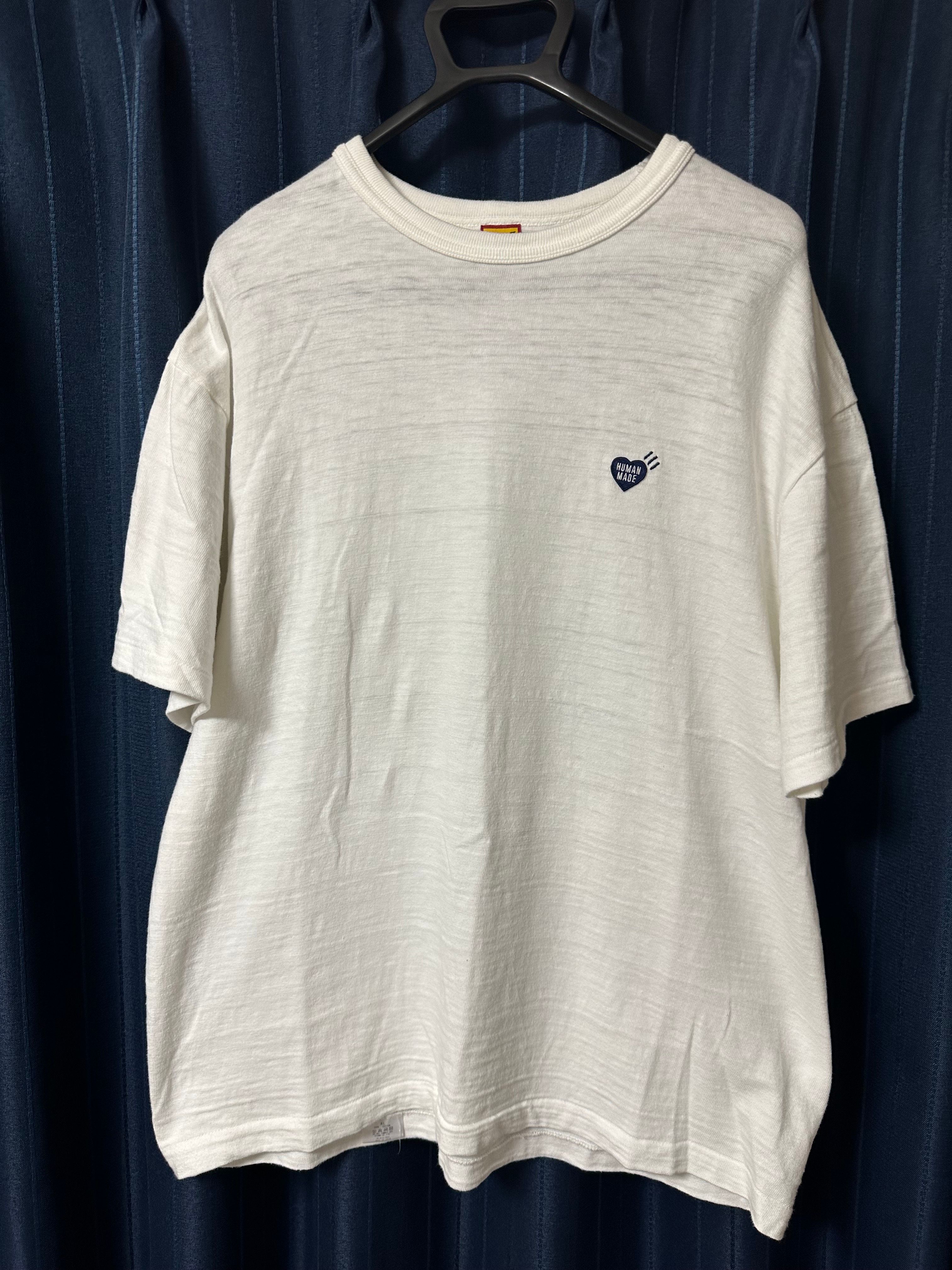 HUMAN MADE HEART BADGE T-SHIRT "White"