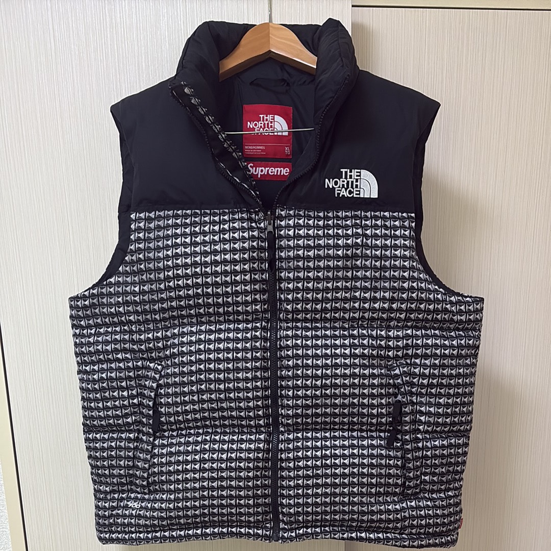Supreme x The North Face Studded Nuptse Vest 