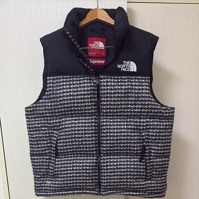 Supreme x The North Face Studded Nuptse Vest "Black"