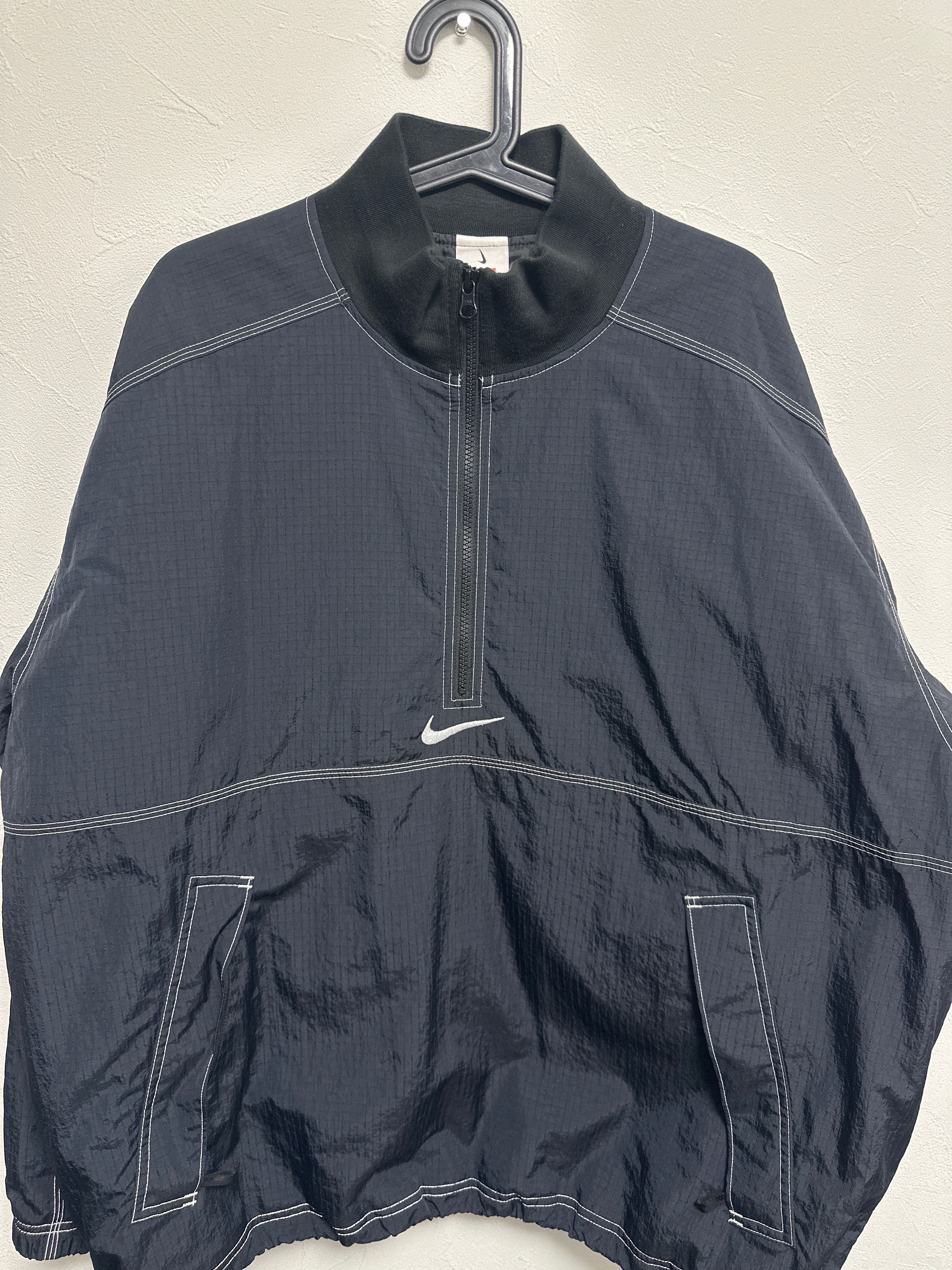 Supreme x Nike Ripstop Pullover "Black"