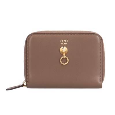 フェンディ バイザウェイ 二つ折り財布 レザー 8M0401 レディース FENDI 中古