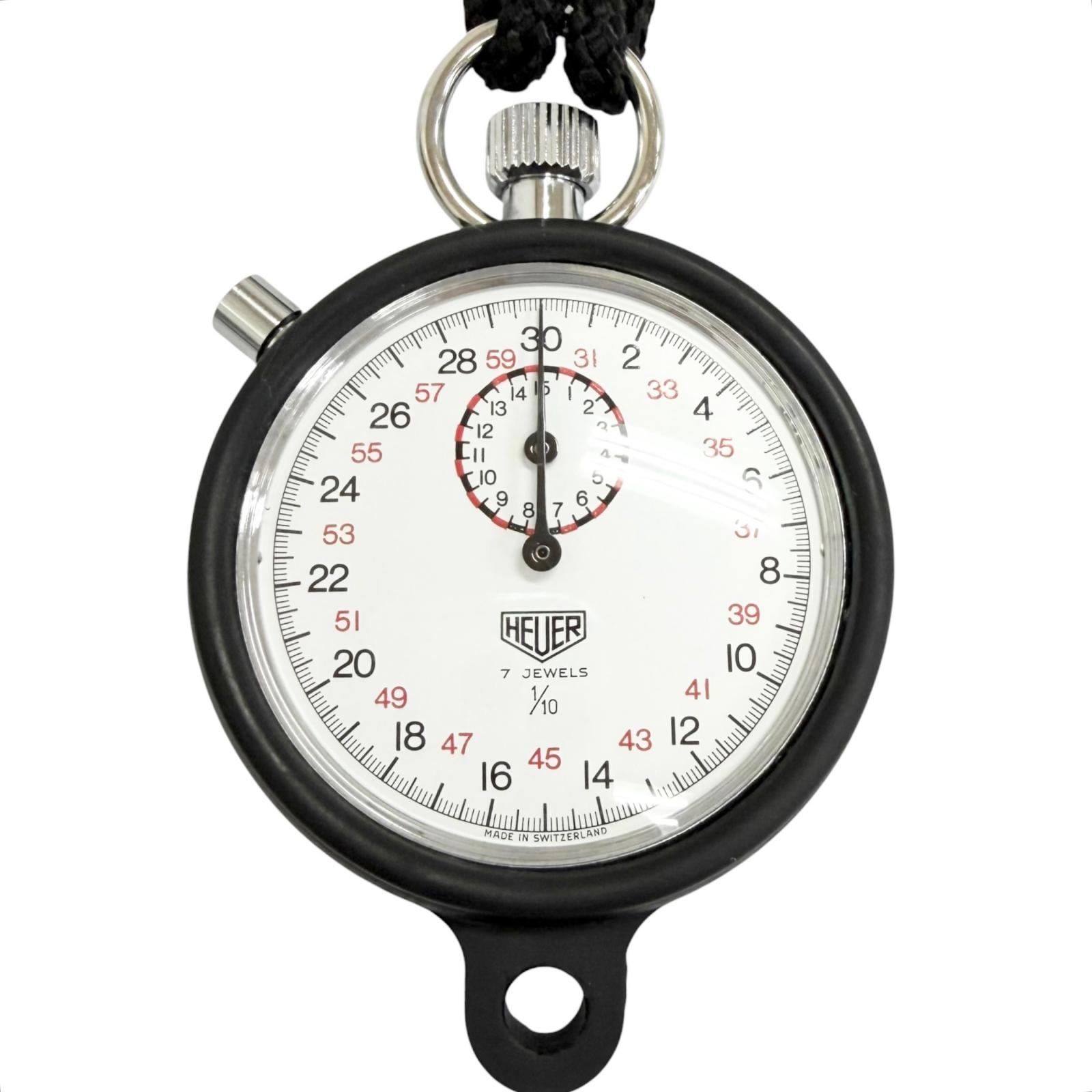 極美品 TAG Heuer ストップウォッチ シルバー メンズ