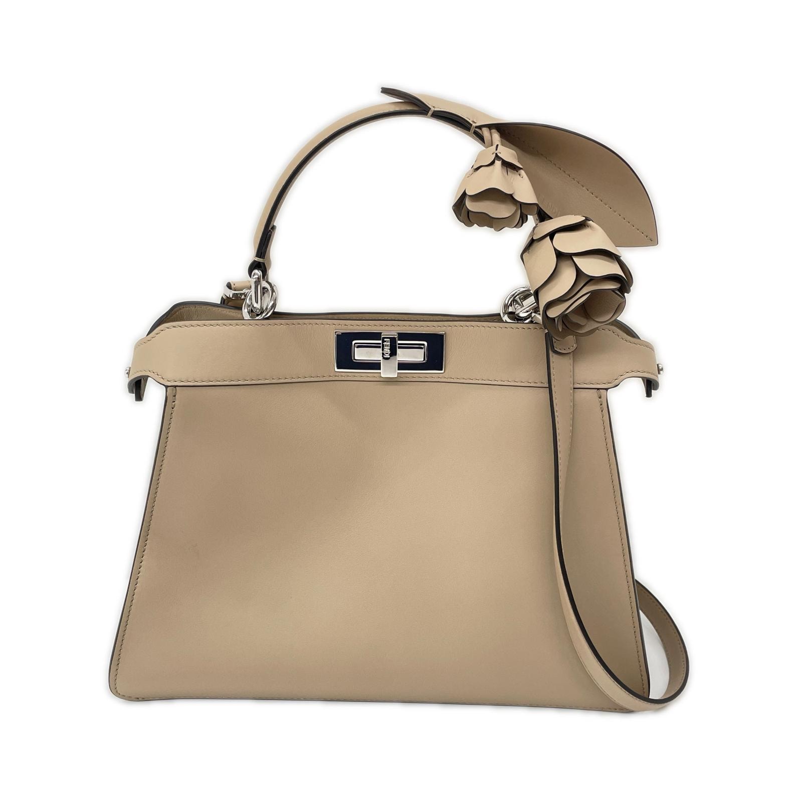 FENDI フェンディ レディース 2WAYバッグ ピーカブー I See U ROSE ベージュ