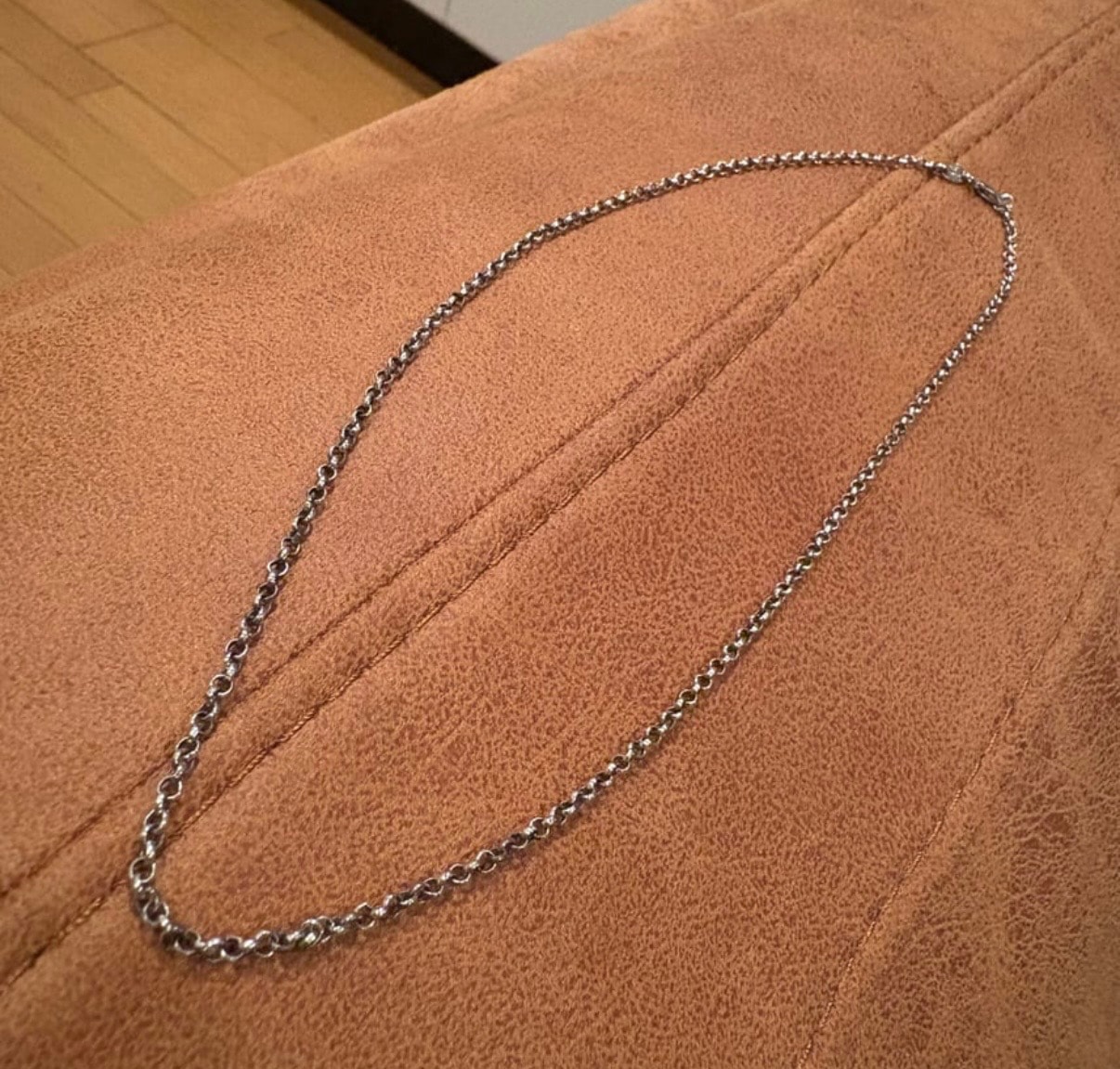 Chrome Hearts Roll Chain Necklace "Silver"