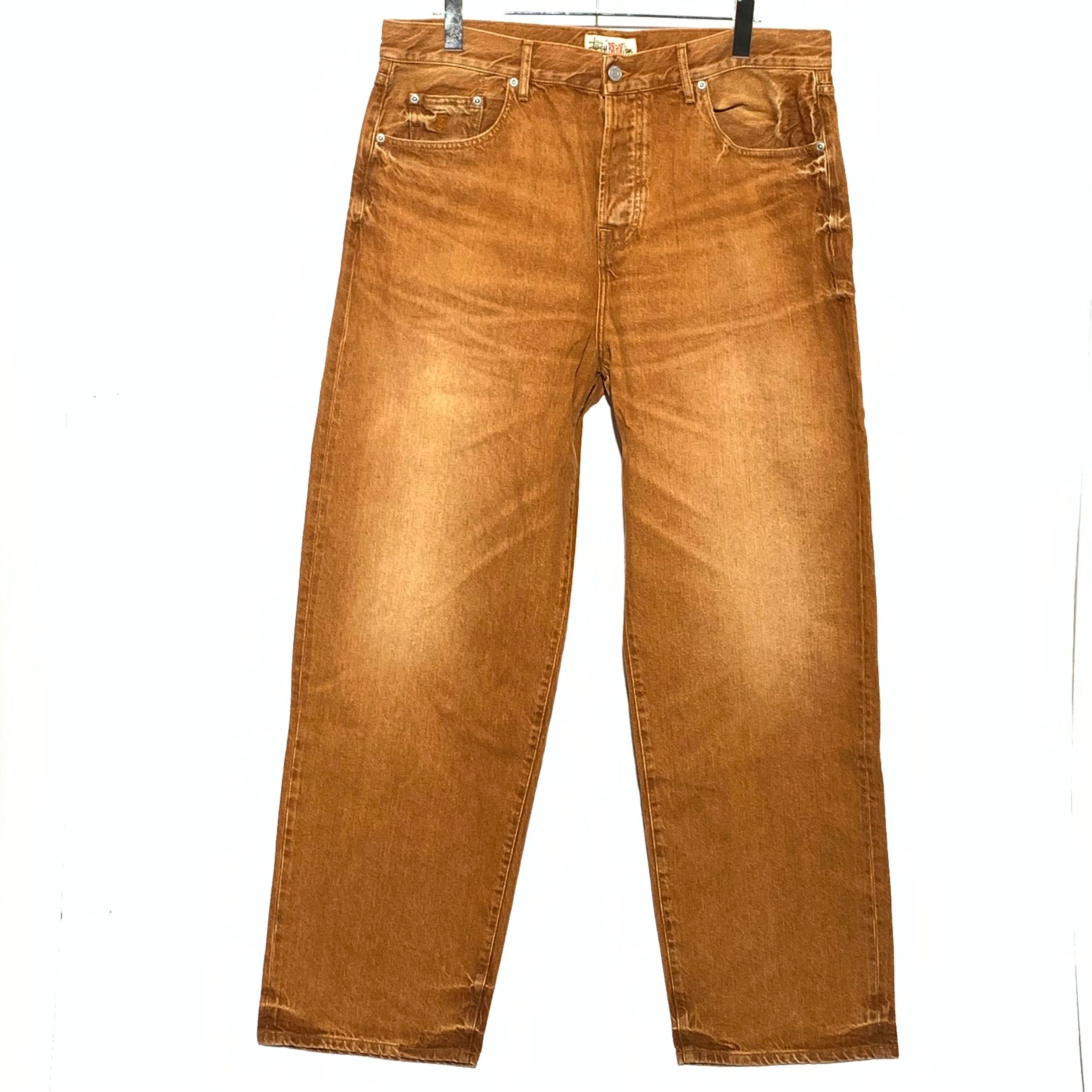 Stussy Big Ol Jean Vintage Denim”Brown”