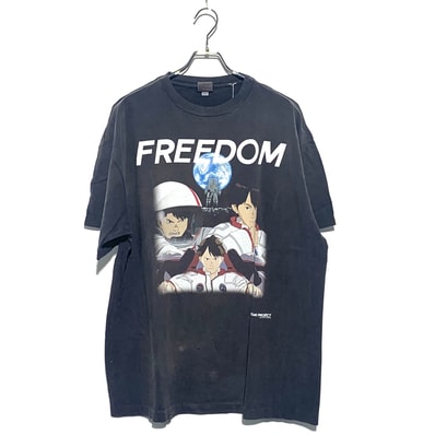 SAINT Mxxxxxx 24SS x FREEDOM Short Sleeve T-Shirt "Black"