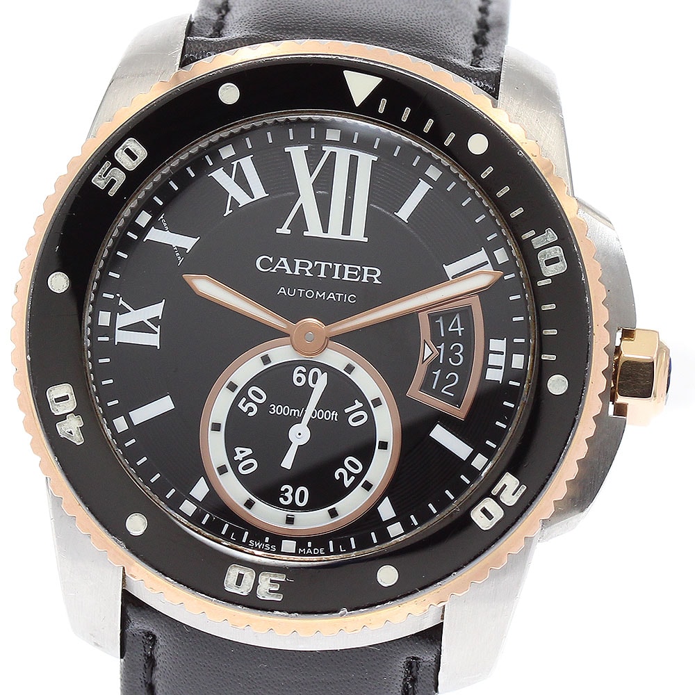 カルティエ カリブル ドゥ カルティエ ダイバー メンズ 【中古】