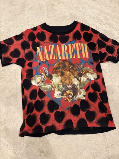 SAINT Mxxxxxx HEART TEE "Black"