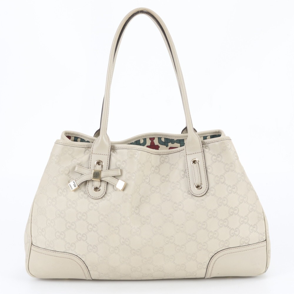 ■美品 グッチ グッチシマプリンシー 163805 トート バッグ レザー