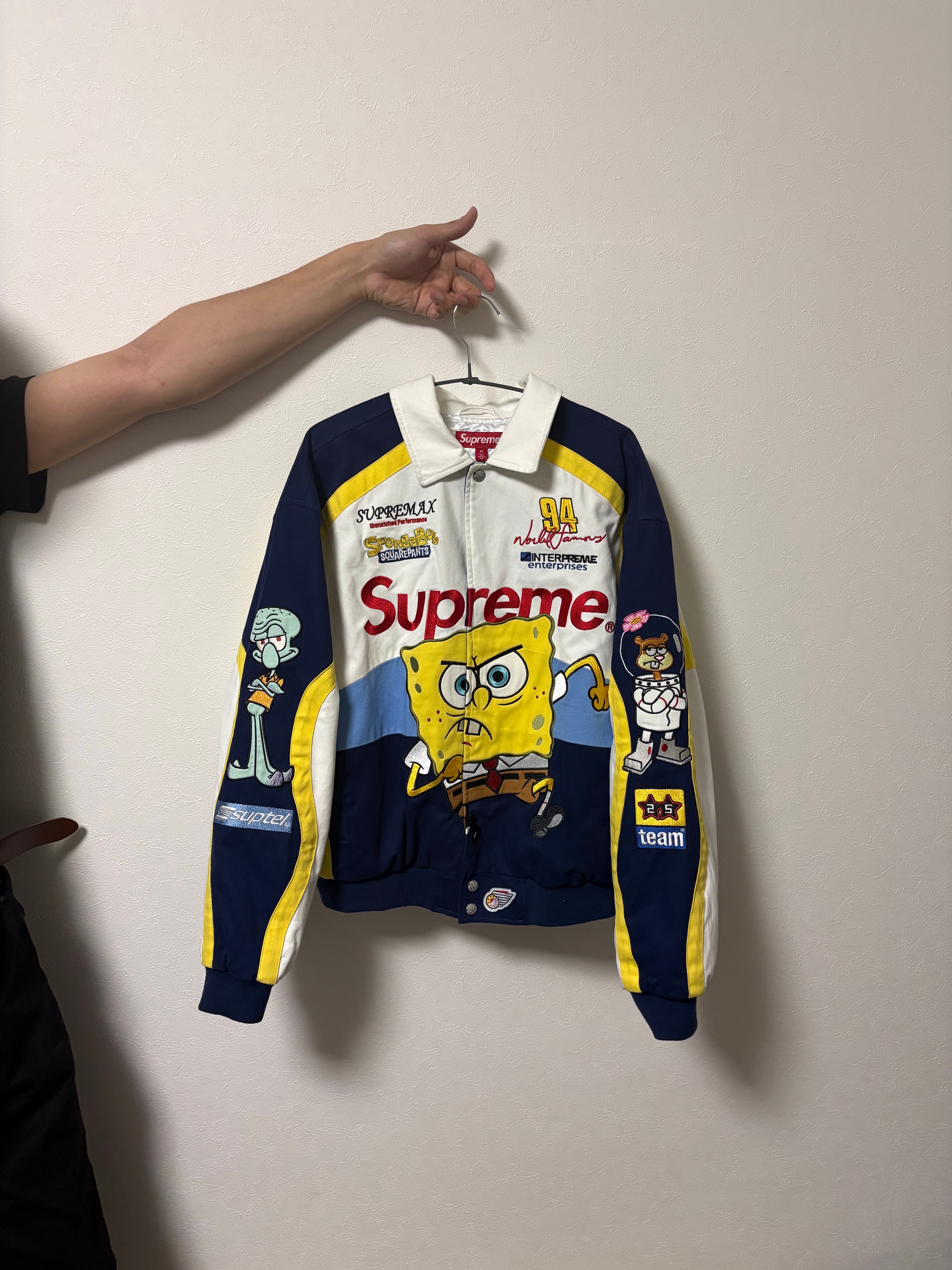C (やや傷や汚れあり)】Supreme シュプリーム ベスト 21SS Patched