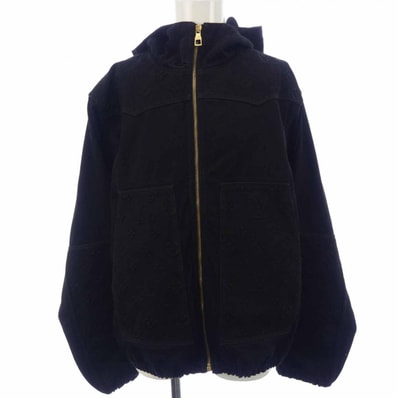 ルイヴィトン LOUIS VUITTON モノグラムディテールフーデッドデニムジャケット HNA10WOK4 デニムジャケット