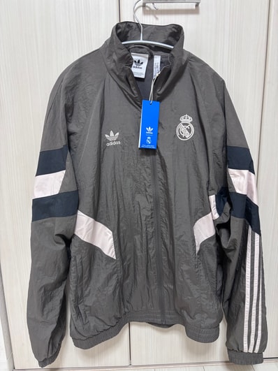 adidas Real Madrid Lifestyle OG Track Top "Charcoal/Dark Gray"