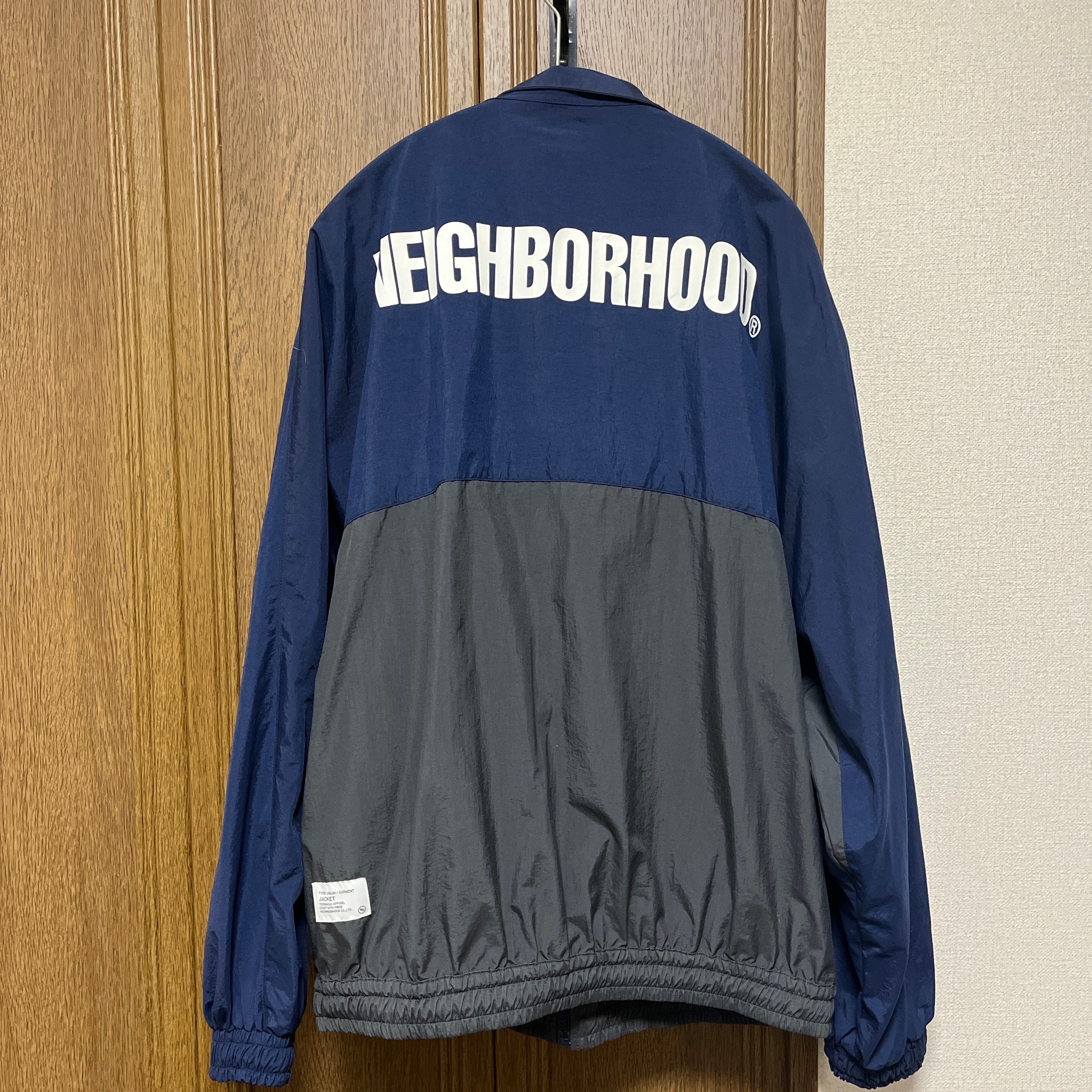 ネイバーフッド バイカラー トラック ジャケット "ネイビー"