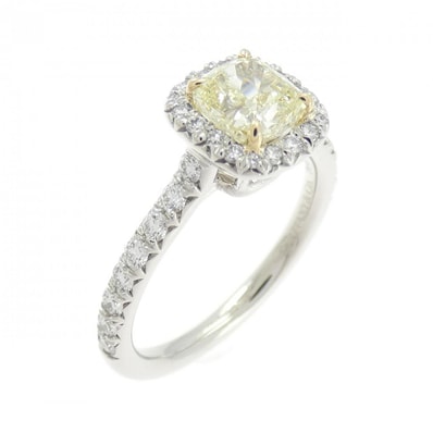 ティファニー ソレスト リング 0.79CT FY VS1