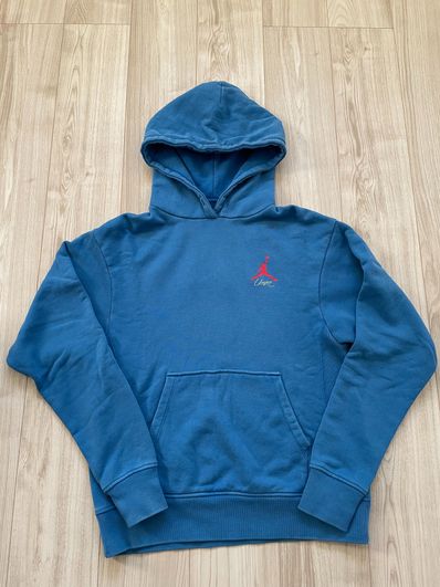 Air Jordan x Union NRG Vault AJ Flight Hoodie "Blue"