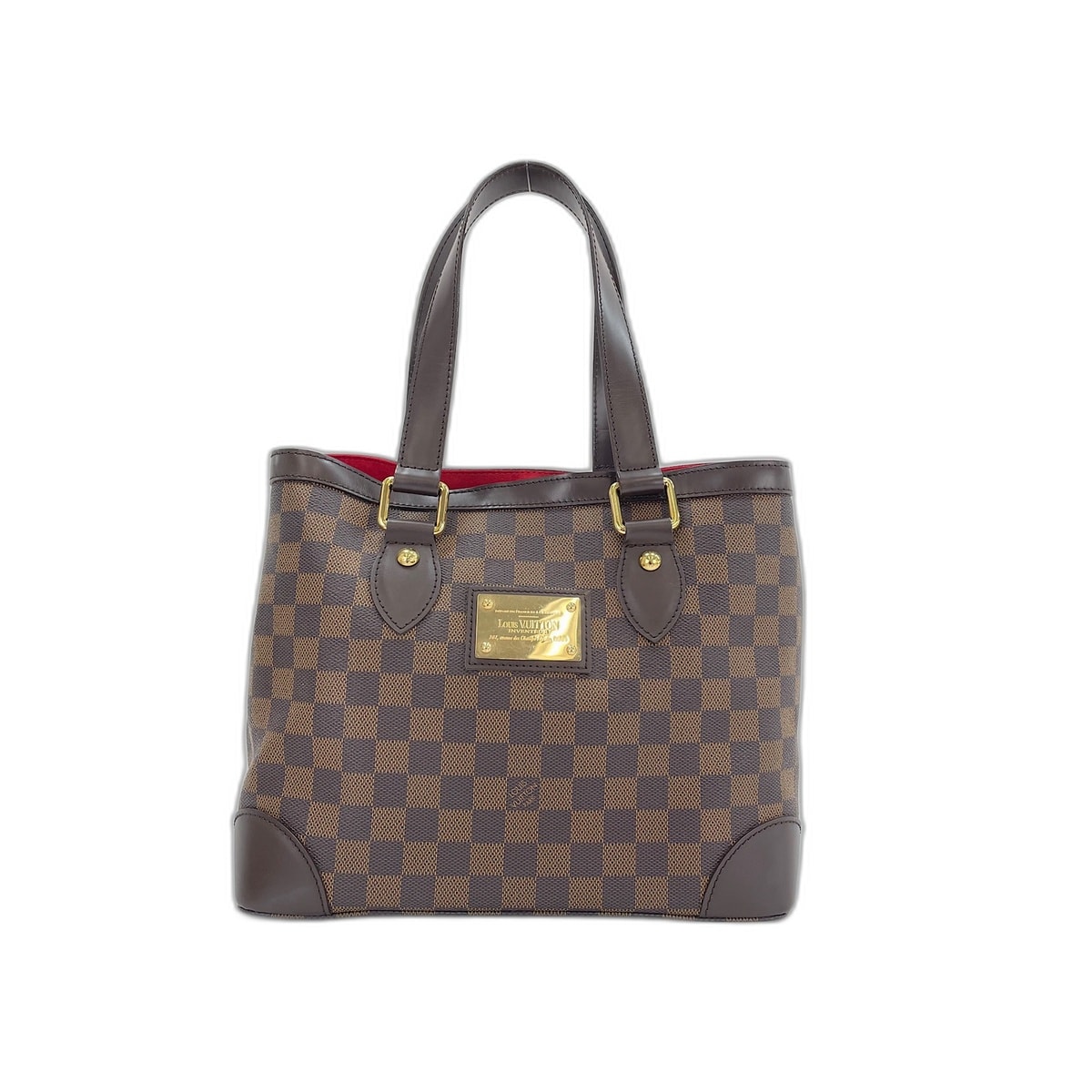 ヴィトン LV ダミエ ハムステッドPM ハンドバッグ【中古】