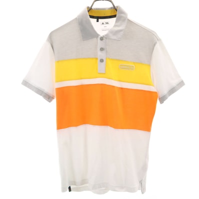 adidas アディダス ゴルフ 半袖 ポロシャツ M グレー系 GOLF