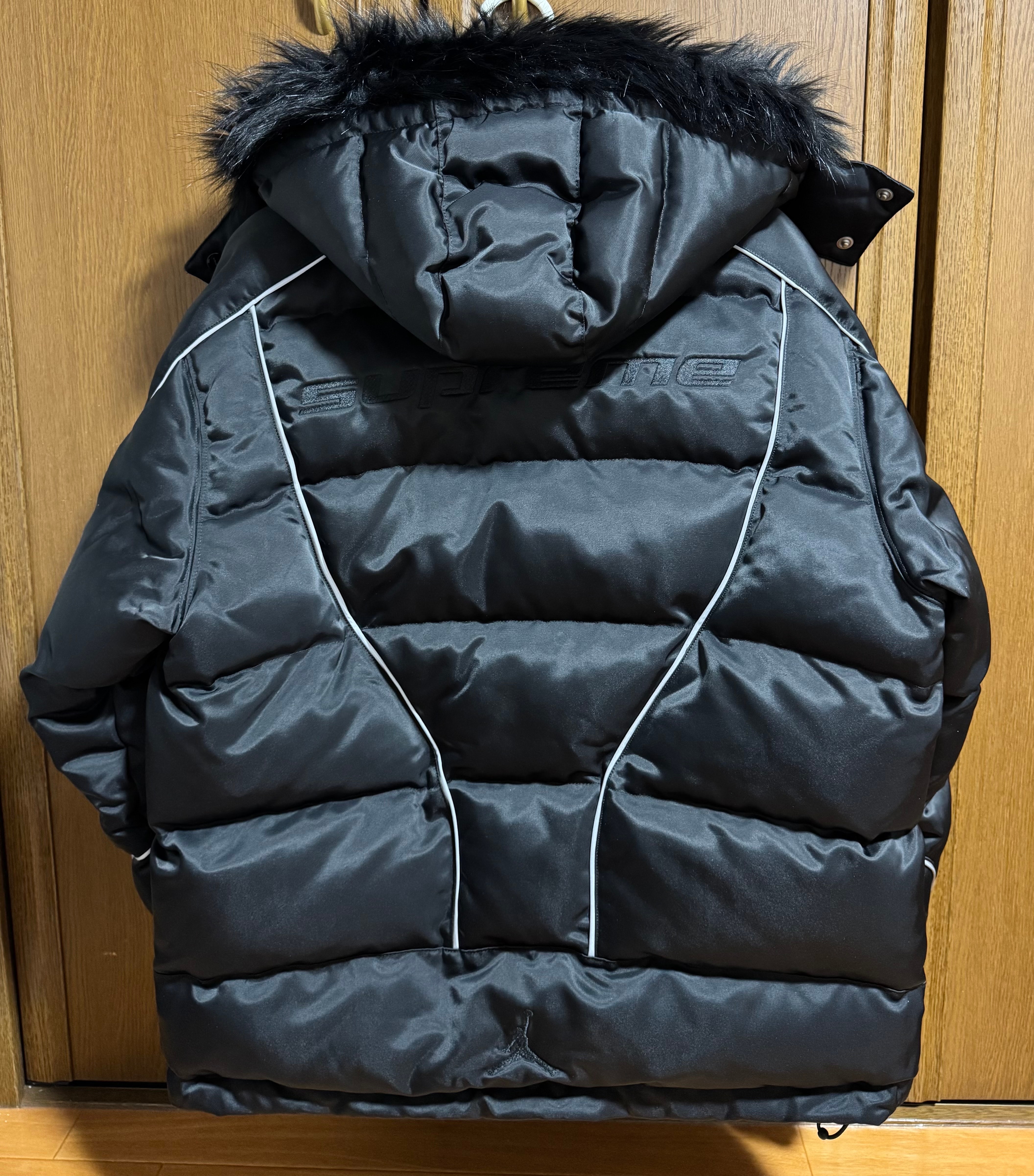 Supreme x Jordan Puffer Jacket "Black"