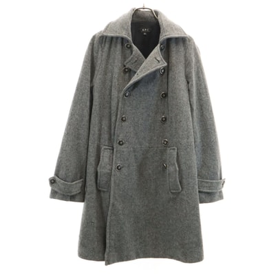 A.P.C. アーペーセー ウール コート 36 グレー