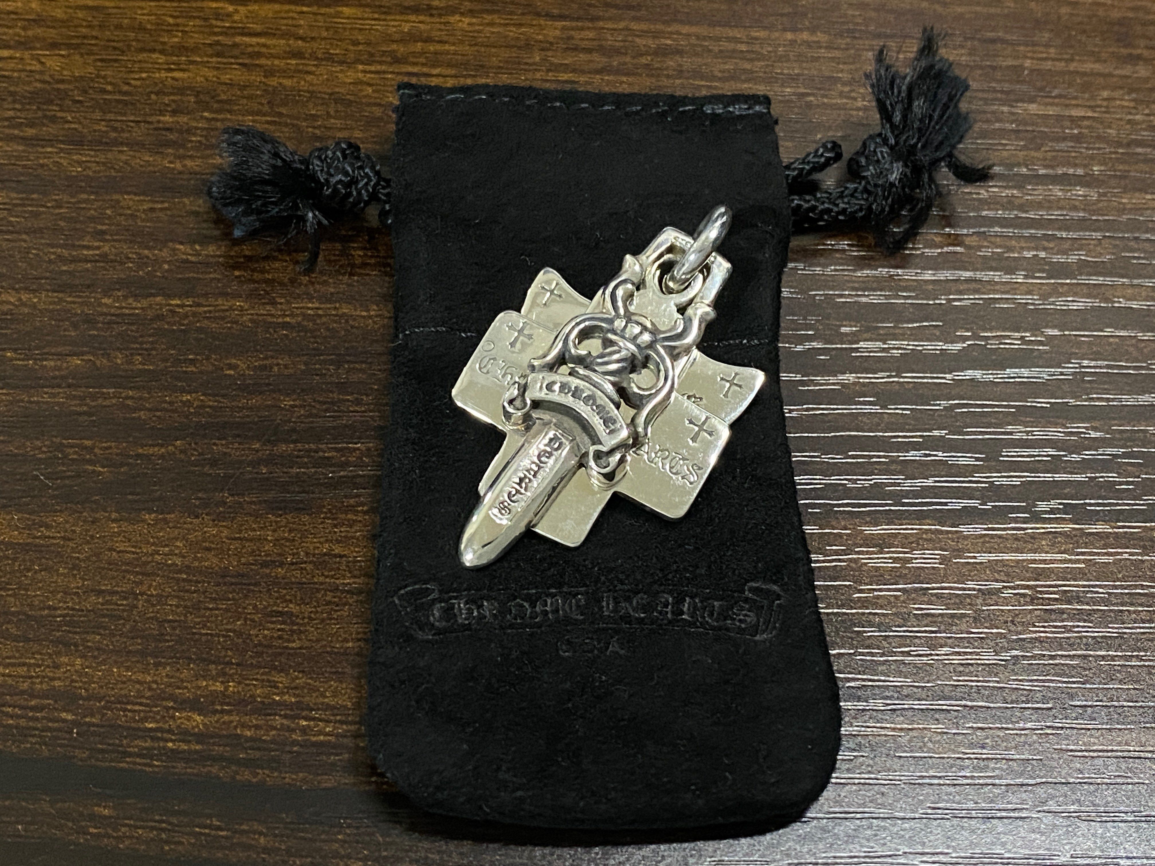 Chrome Hearts 3 Trinket Pendant "Silver"