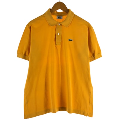 古着 80年代 ラコステ LACOSTE 半袖 ポロシャツ 5 メンズL相当 ヴィンテージ/eaa535363