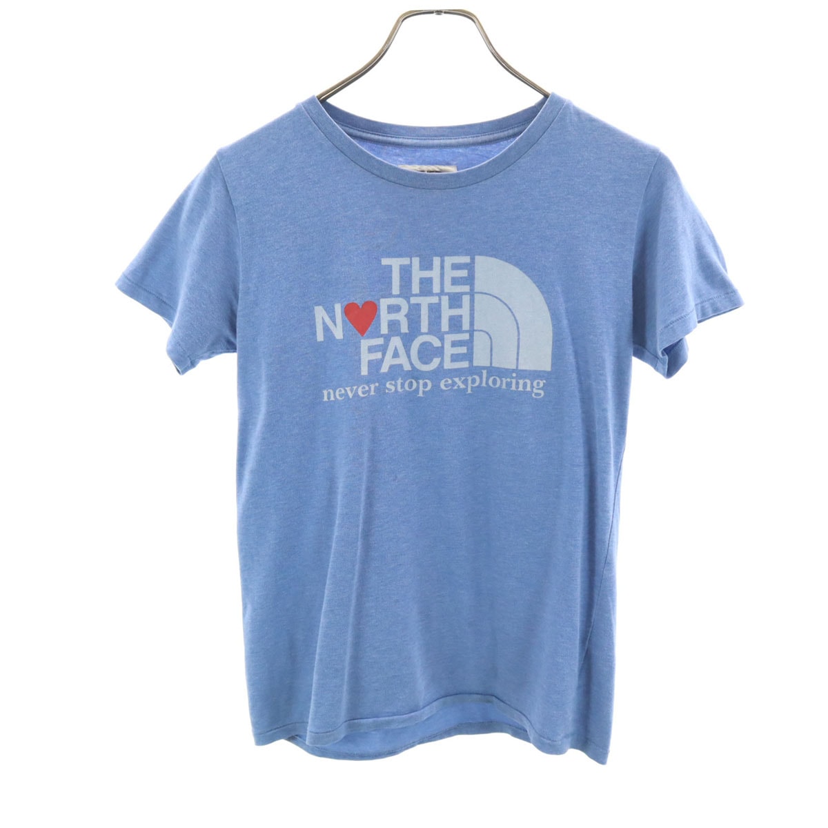 THE NORTH FACE ノースフェイス 半袖 Tシャツ M ネイビー系 ATW32918 アウトドア 茶タグ