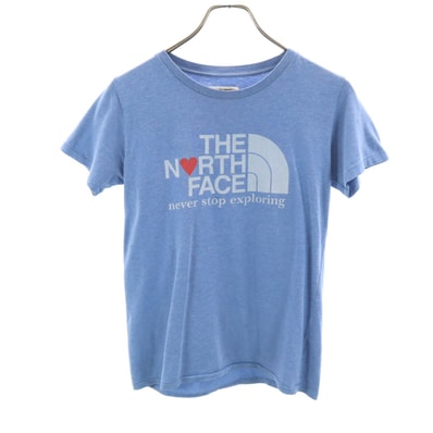 THE NORTH FACE ノースフェイス 半袖 Tシャツ M ネイビー系 ATW32918 アウトドア 茶タグ