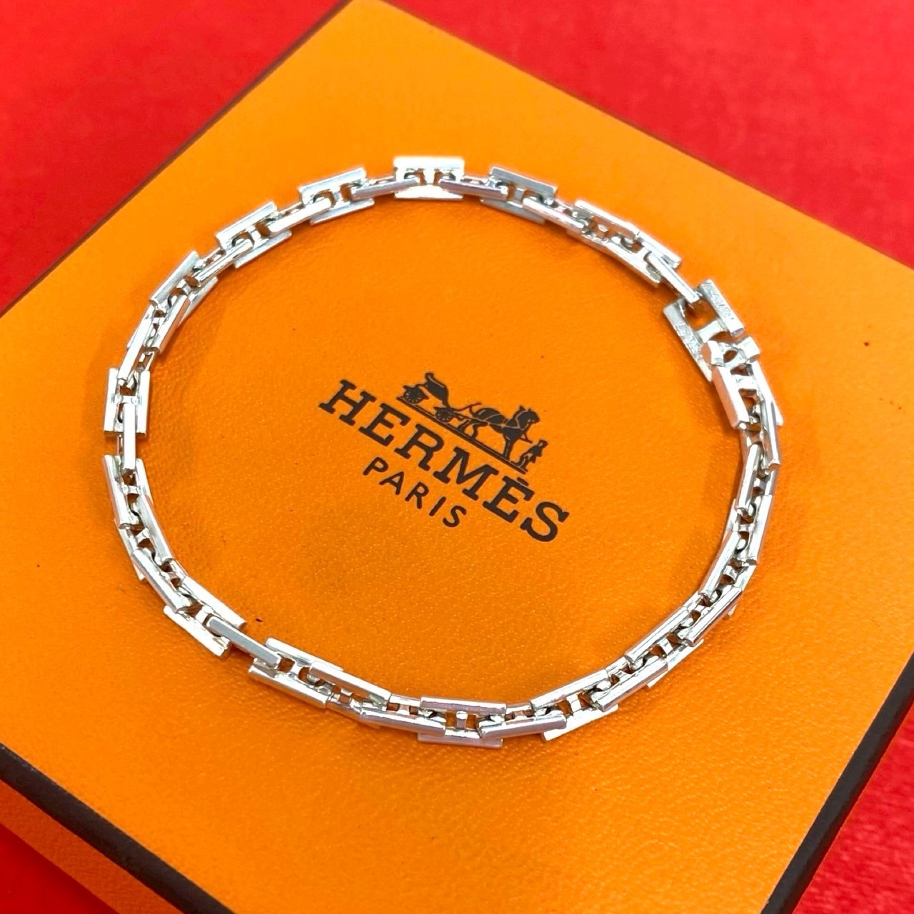 HERMES エルメス ヘラクレス MM ブレスレット シルバー925 ブレスレット シルバー
35906