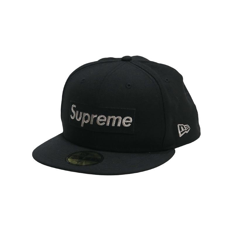 Supreme $1M Metallic Box Logo New Era® "Black"