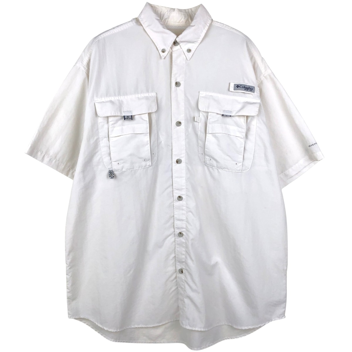 古着 コロンビア Columbia OMNI-SHADE 半袖 フィッシングシャツ メンズL相当/eaa658302