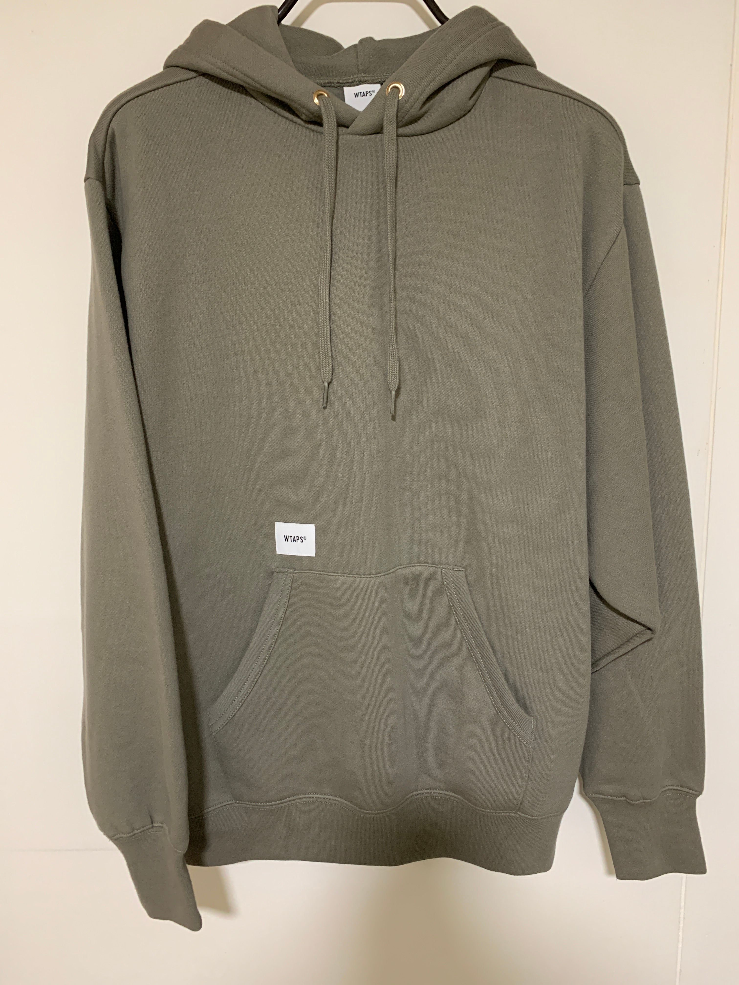 WTAPS x VANS Vault Pullover Hoodie "Smoky Olive" VN0A7SPSYLS