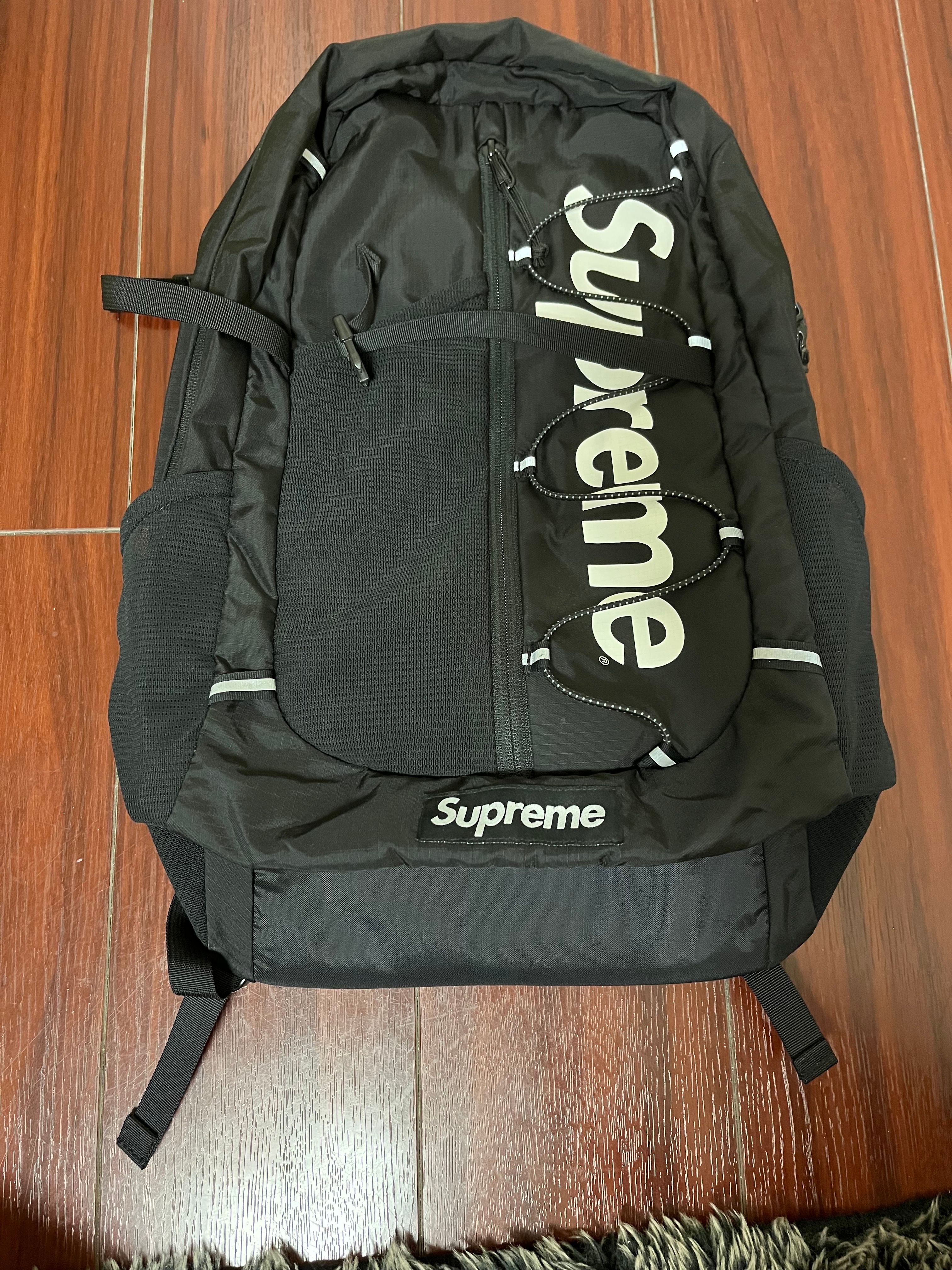 Supreme 2017SS Backpack "Black"