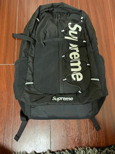 Supreme 2017SS Backpack "Black"