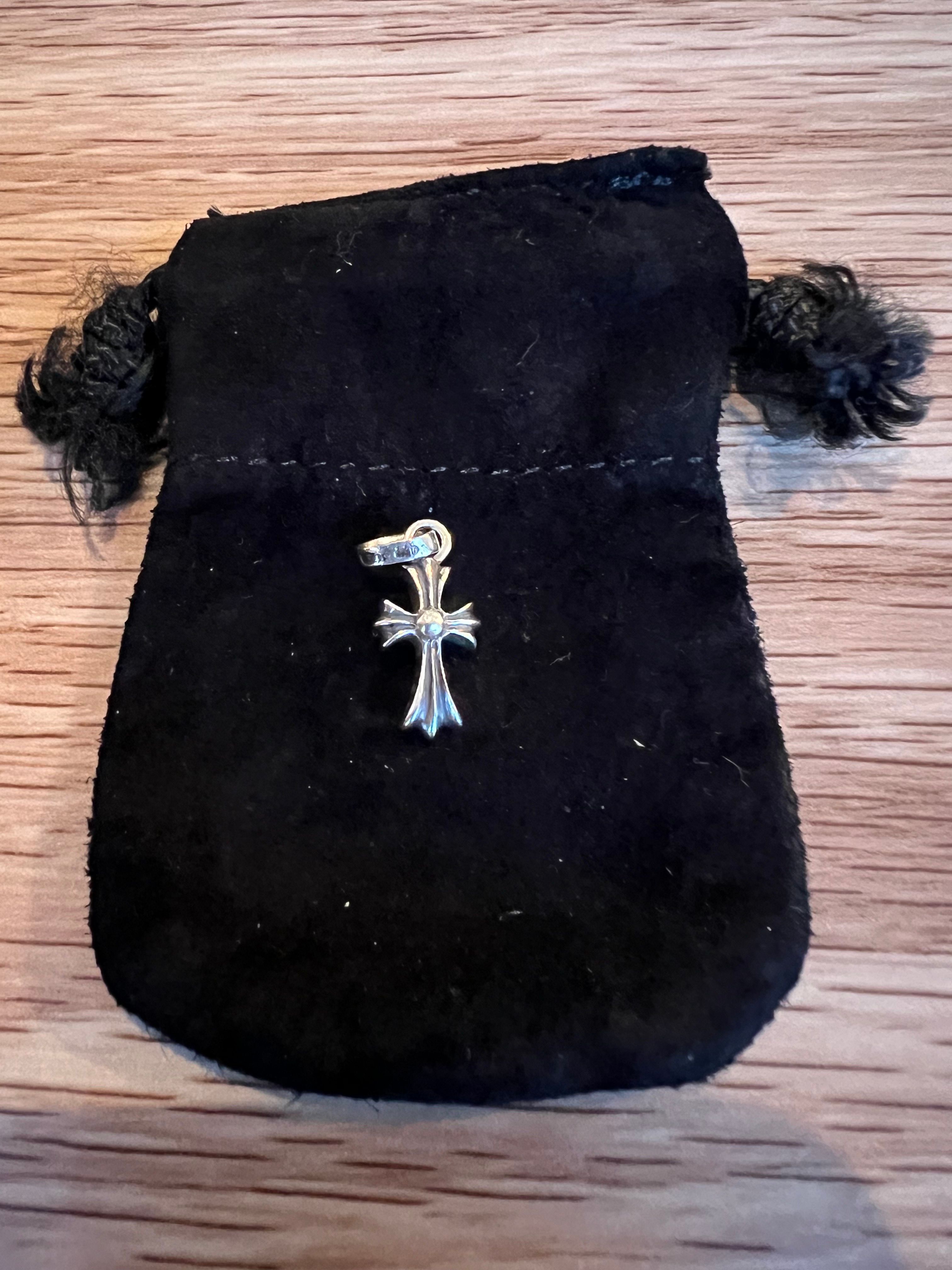 Chrome Hearts CH Cross Baby Fat Charm "Silver"