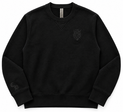 chromehearts SWTSHRT KING FISH CREW BLK キングフィッシュ