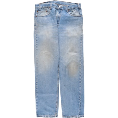 古着 リーバイス Levi's 505 REGULAR FIT STRAIGHT LEG テーパードデニムパンツ メンズw36相当/eaa634239