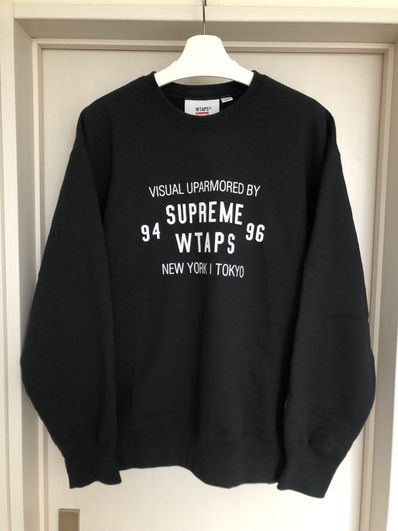 Supreme / WTAPS Crewneck "Black" 21274SPD-CSM03S
